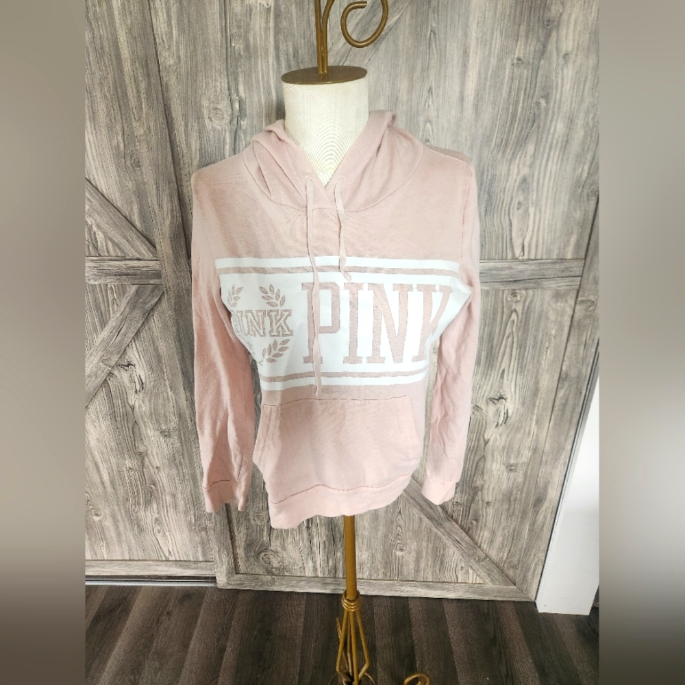 PINK Victoria's Secret Light Pink Sweatshirt Hoodie